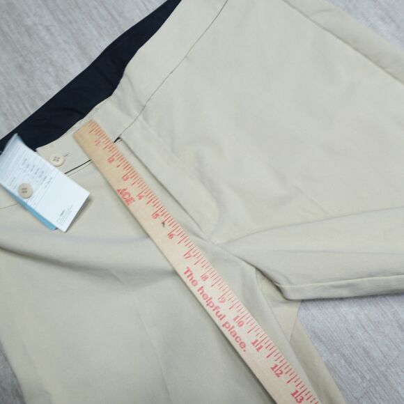 MEXX Women's Chinos Trouser Pants Wide Leg Cream NEW Sz 12 33x33 Stretch Cotton - Picture 10 of 13